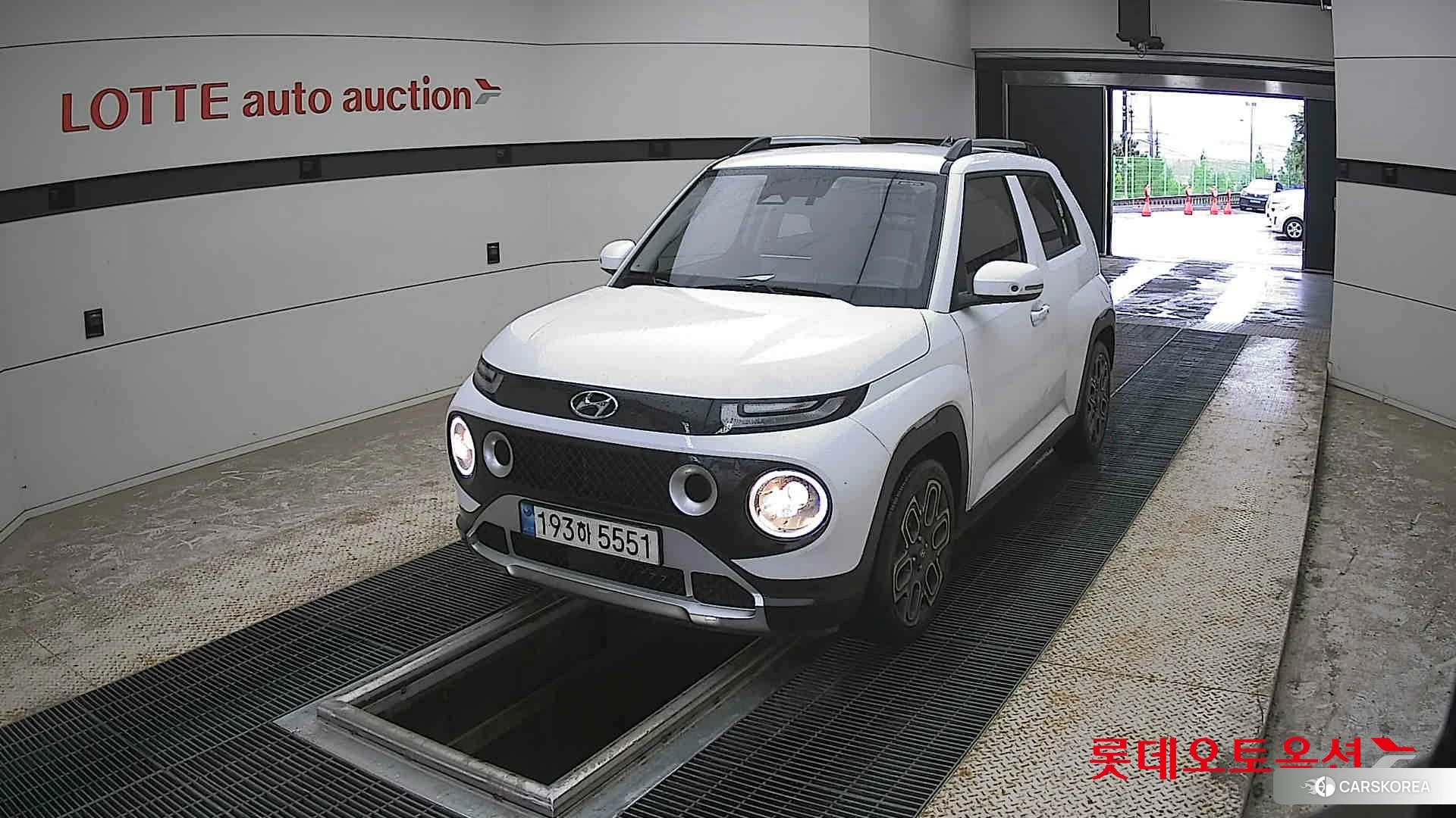 Hyundai Casper 2022 Atlas White из Кореи