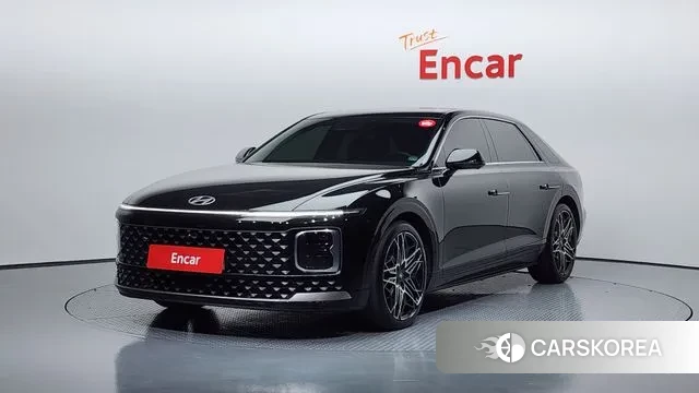 Hyundai Grandeur Hybrid (GN7) 2023 Черный из Кореи