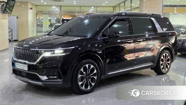 Kia Carnival 4th generation 2023 Черный из Кореи