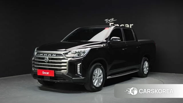 Ssangyong The New Rexton Sports Cannes 2021 Черный из Кореи