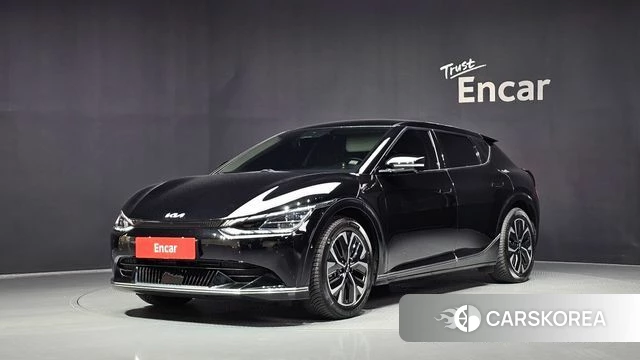 Kia EV6 2021 Черный из Кореи