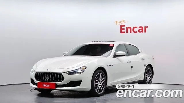 Maserati Ghibli 2020 Белый из Кореи