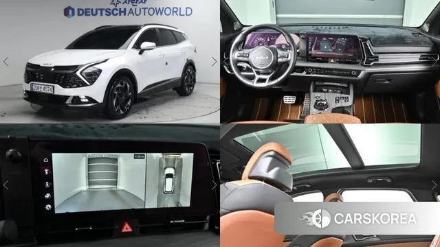 Kia Sportage 5th Generation 2024 Белый из Кореи