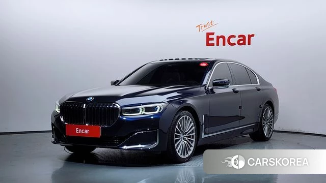 BMW 7 Series (G11) 2020 Синий из Кореи