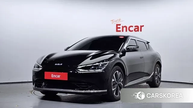 Kia EV6 2022 Черный из Кореи