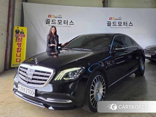 Mercedes-Benz S-Class W222 2020 Черный из Кореи
