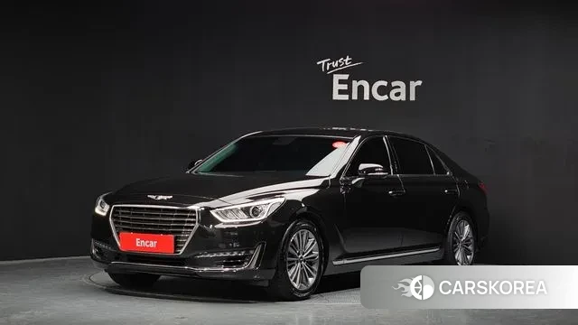 Genesis EQ900 2018 Черный из Кореи