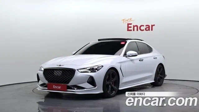 Genesis G70 2018 Белый из Кореи