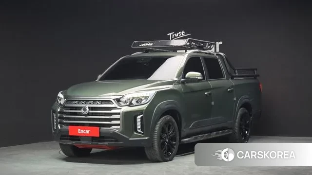 Ssangyong Rexton Sports Cannes 2021 Зеленый из Кореи