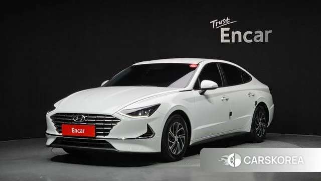 Hyundai Sonata Hybrid (DN8) 2022 Белый из Кореи
