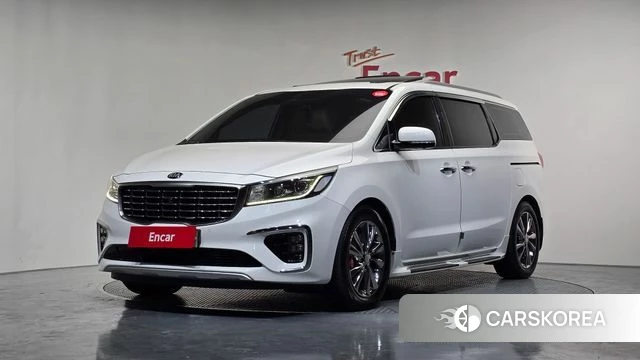 Kia The New Carnival 2018 Белый из Кореи