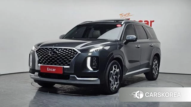 Hyundai Palisade 2021 Серый из Кореи