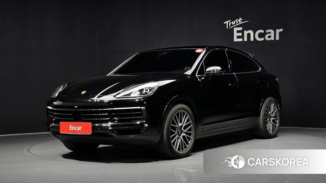 Porsche Cayenne (PO536) 2022 Черный из Кореи