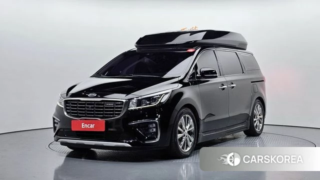 Kia The New Carnival 2019 Черный из Кореи
