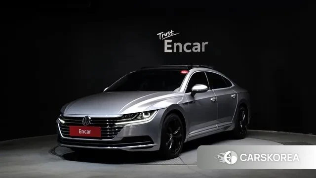 Volkswagen Arteon 2019 Серебристо-серый из Кореи