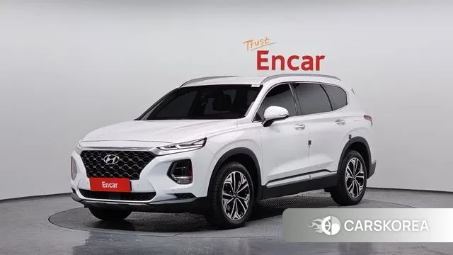 Hyundai Santa Fe TM 2019 Белый из Кореи