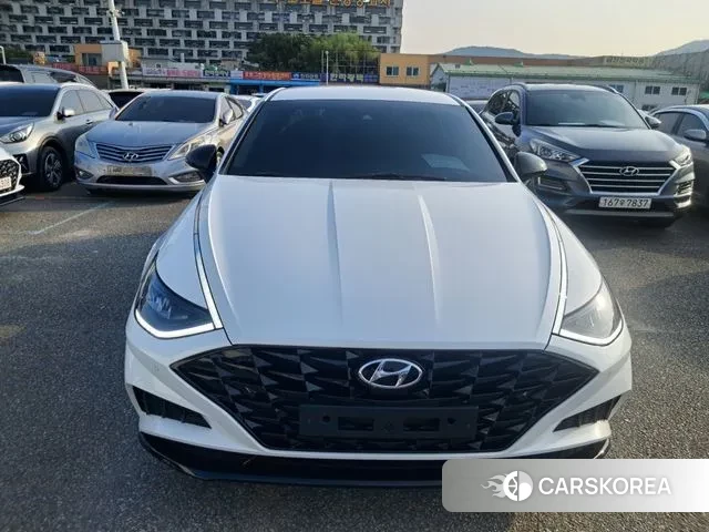 Hyundai Sonata (DN8) 2021 Белый из Кореи