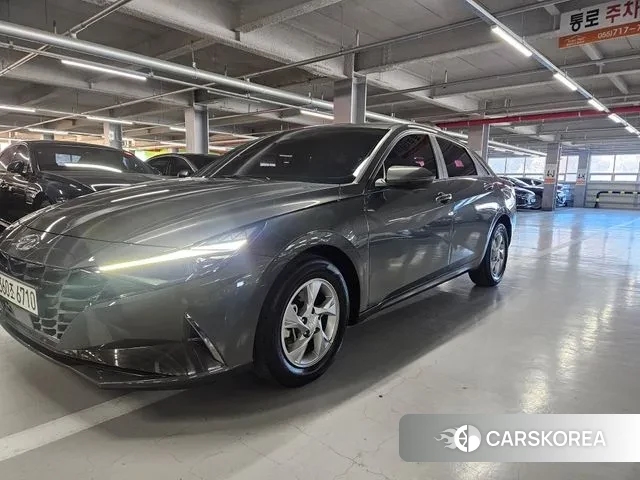 Hyundai Avante (CN7) 2021 Серый из Кореи
