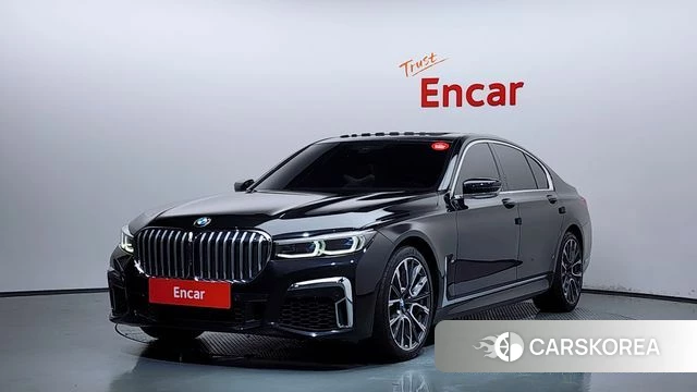 BMW 7 Series (G11) 2021 Черный из Кореи