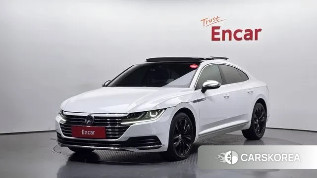 Volkswagen Arteon 2019 Белый из Кореи