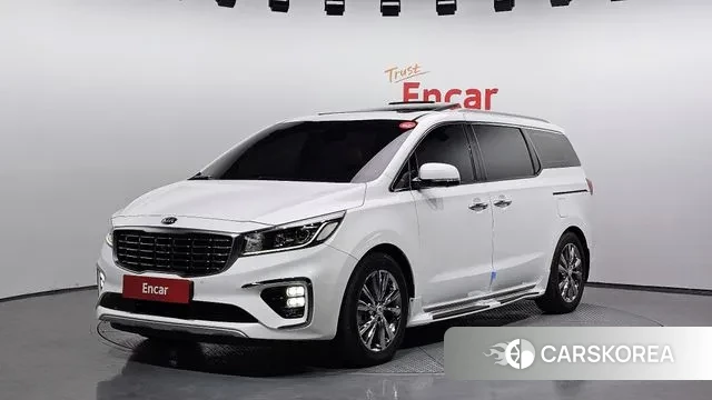 Kia The New Carnival 2018 Белый из Кореи
