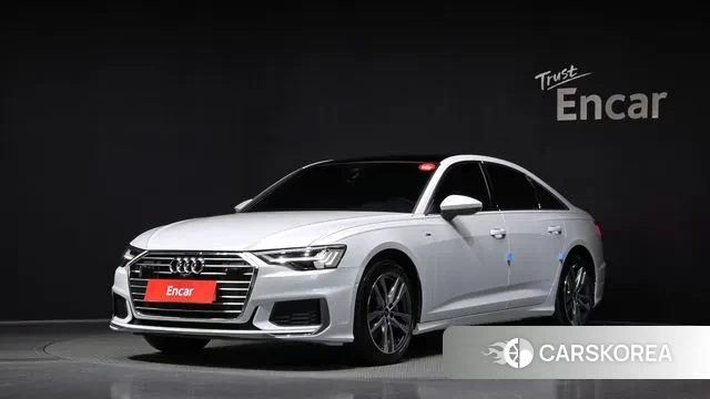 Audi A6 (C8) 2022 Белый из Кореи