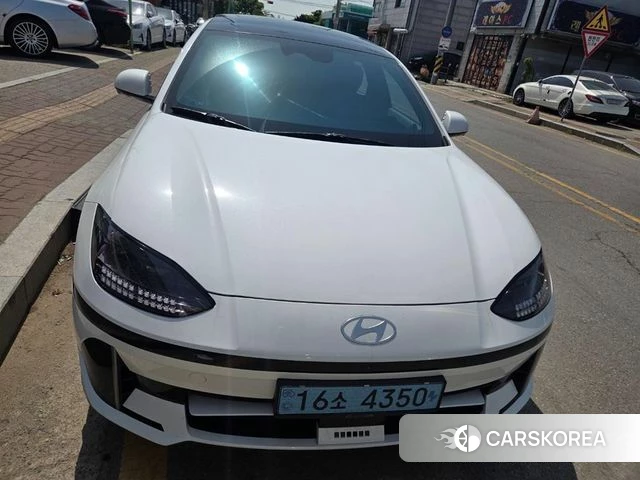 Hyundai Ionic 6 2022 Белый из Кореи