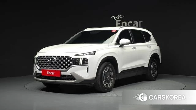 Hyundai The New Santa Fe 2021 Белый из Кореи