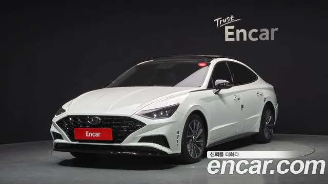 Hyundai Sonata (DN8) 2019 Белый из Кореи