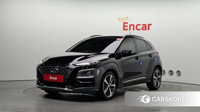 Hyundai Kona 2018 Черный из Кореи