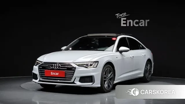 Audi A6 (C8) 2021 Белый из Кореи