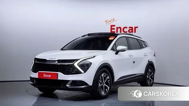 Kia Sportage 5th Generation Hybrid 2023 Белый из Кореи