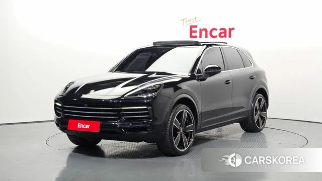 Porsche Cayenne (PO536) 2019 Черный из Кореи