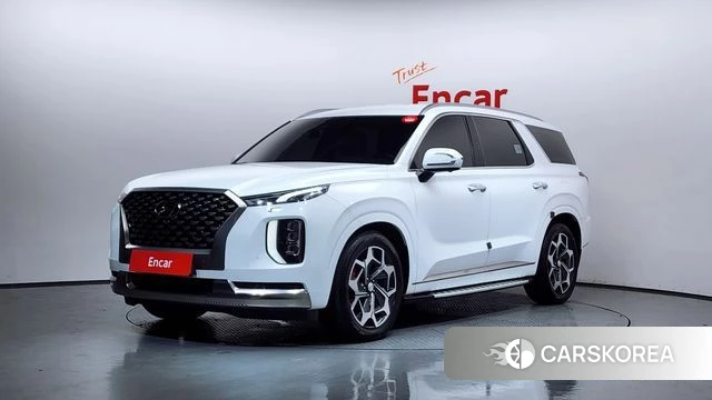 Hyundai Palisade 2021 Белый из Кореи