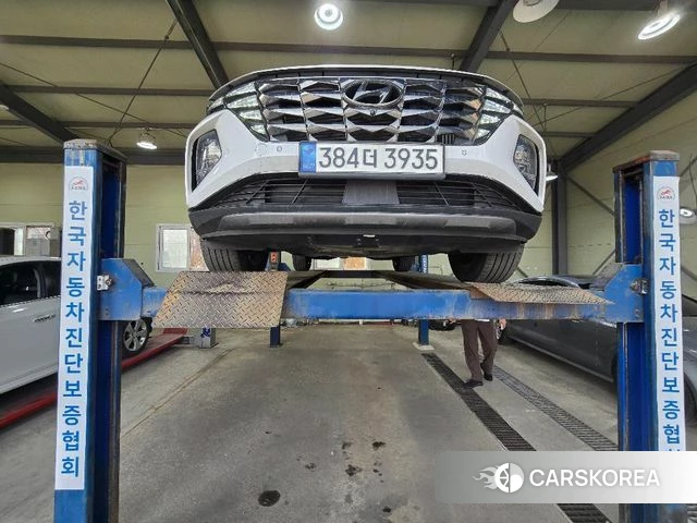 Hyundai Tucson Hybrid (NX4) 2023 Белый из Кореи