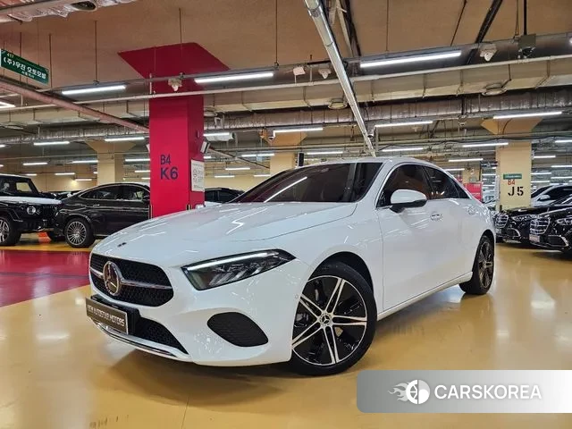 Mercedes-Benz A-Class W177 2024 Белый из Кореи