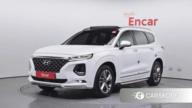 Hyundai Santa Fe TM 2018 Белый из Кореи