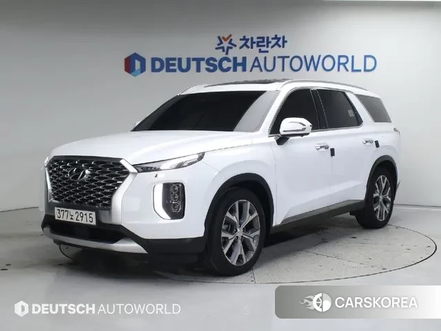 Hyundai Palisade 2021 Белый из Кореи