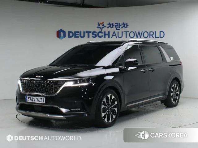 Kia Carnival 4th generation 2023 Черный из Кореи