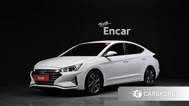 Hyundai The New Avante AD 2019 Белый из Кореи