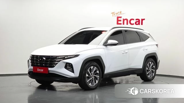 Hyundai Tucson (NX4) 2021 Белый из Кореи