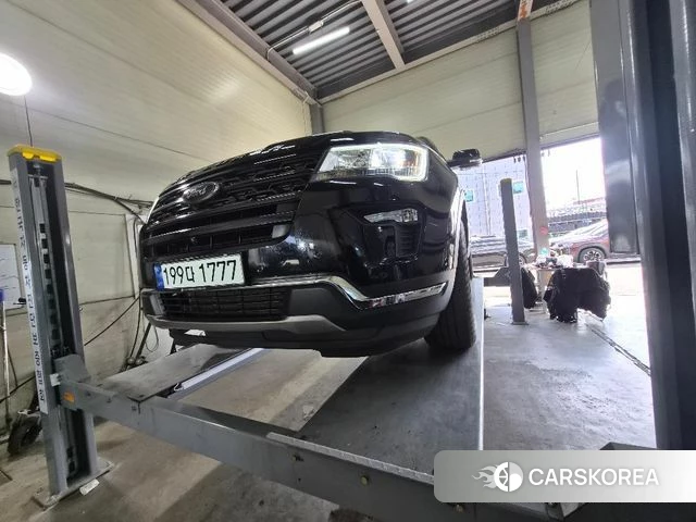 Ford Explorer 2018 Черный из Кореи