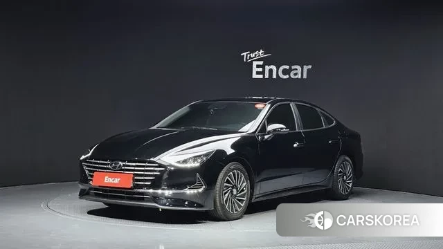 Hyundai Sonata Hybrid (DN8) 2020 Черный из Кореи