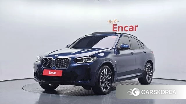 BMW X4 (G02) 2025 Синий из Кореи