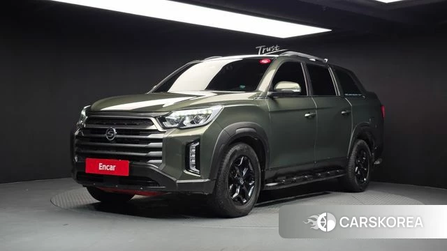 Ssangyong The New Rexton Sport 2022 Темно-зеленый из Кореи