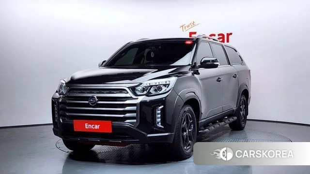 Ssangyong The New Rexton Sport 2021 Черный из Кореи