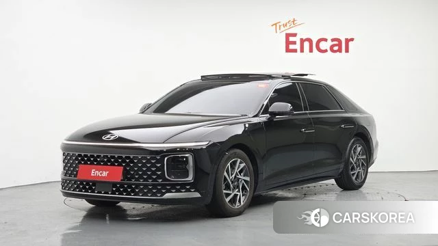 Hyundai Grandeur (GN7) 2023 Черный из Кореи