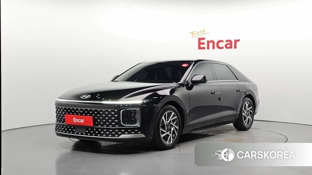 Hyundai Grandeur (GN7) 2023 Черный из Кореи