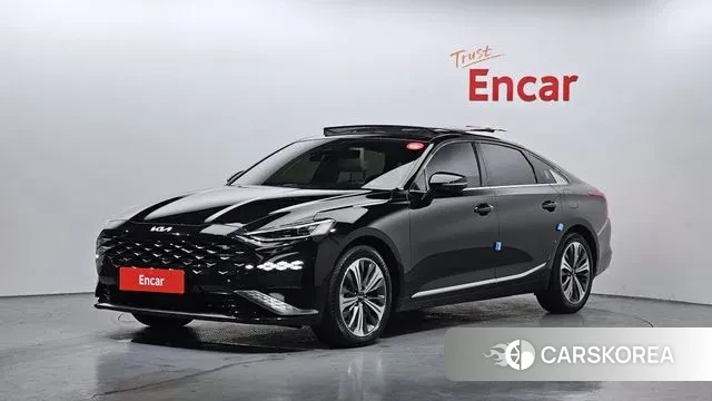 Kia K8 Hybrid 2022 Черный из Кореи