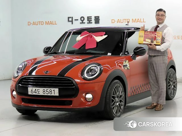 Mini Cooper 2019 Оранжевый из Кореи
